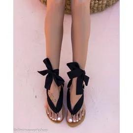 Anafi black EU38 / US7 2 pairs of ribbons