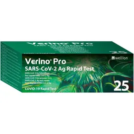 Wellion Verino Pro SARS-CoV-2 Ag Διαγνωστικό Τεστ Ταχείας Ανίχνευσης 25τεμ