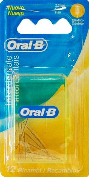 Oral-B Interdental Μεσοδόντια Ανταλλακτικά Βουρτσάκια 2,7mm | Fedra