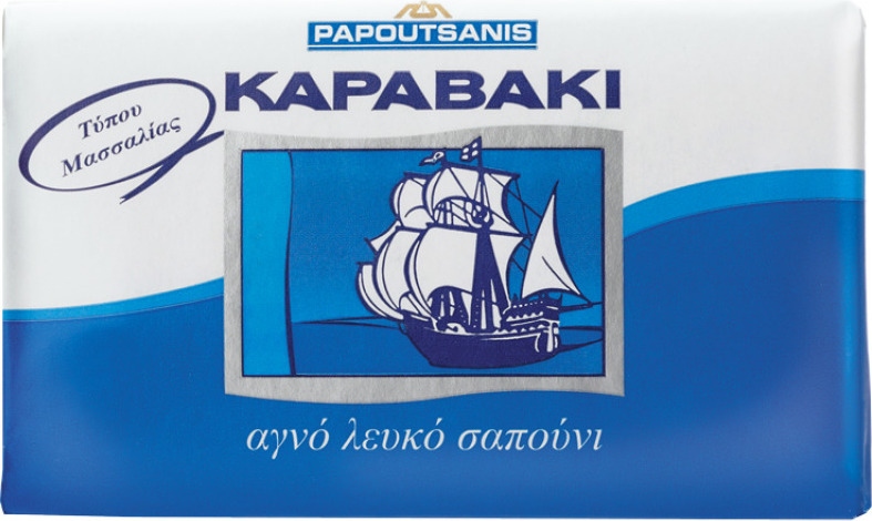 Papoutsanis Καραβάκι Σαπούνι Μασσαλίας 125gr - Fedra