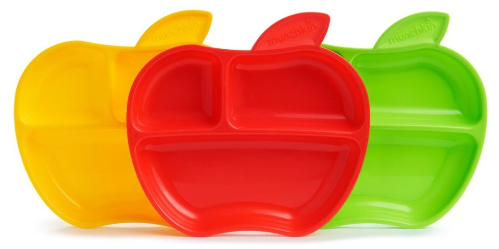 Scorch Prophet compliance MUNCHKIN 3 Lil Apple Plates Σετ 3 Χρωματιστά Πιάτα σε Σχήμα Μήλου με Τρία  Χωρίσματα για Διαφορετικά Φαγητά στο ίδιο Πιάτο για Μωρά 6+ Μηνών  Συσκευασία 3 τ - Fedra