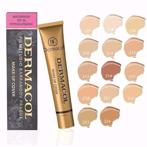 DERMACOL Make-up Cover Waterproof SPF30 Hypoallergenic 207 30g - Fedra