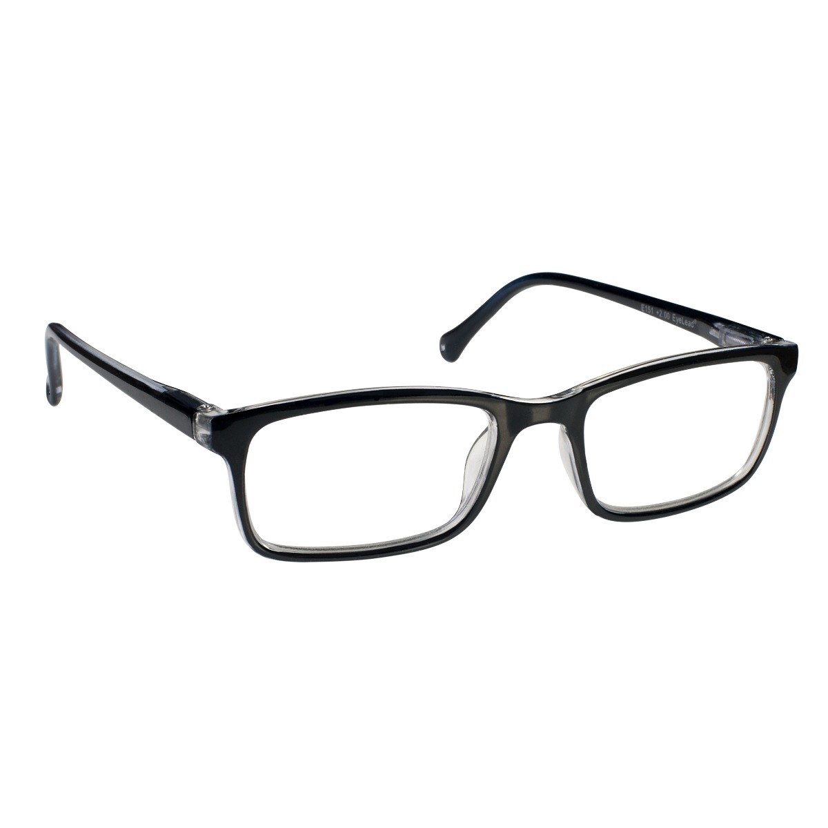 EyeLead +1.25 Γυαλιά Πρεσβυωπίας Μαύρο Με Ξύλινο Βραχίoνα (E151) | Fedra